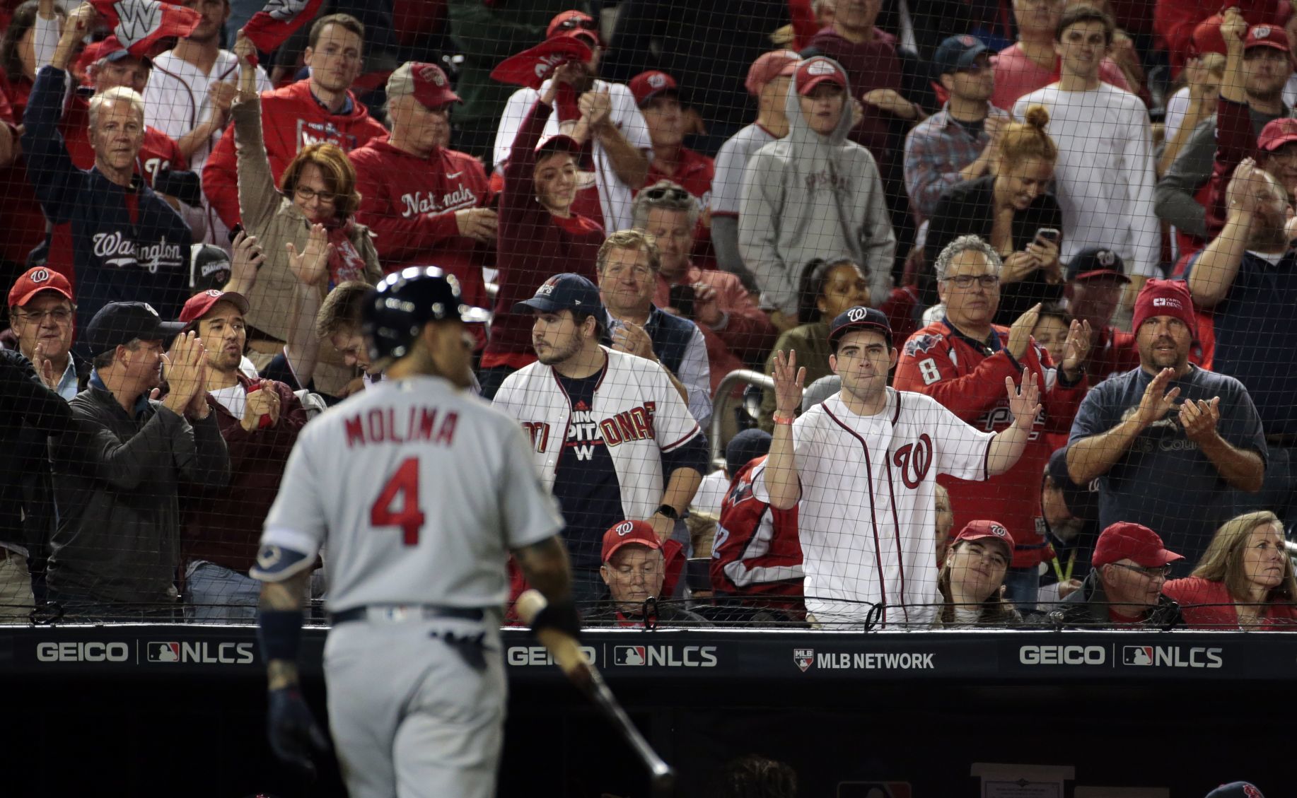 National League Championship Series moves to Washington for Game 3 against the Cardinals